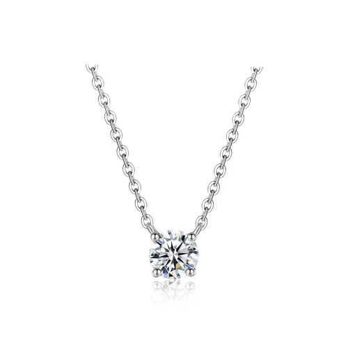 Right Hand Waiting S925 Silver Necklaces Women's