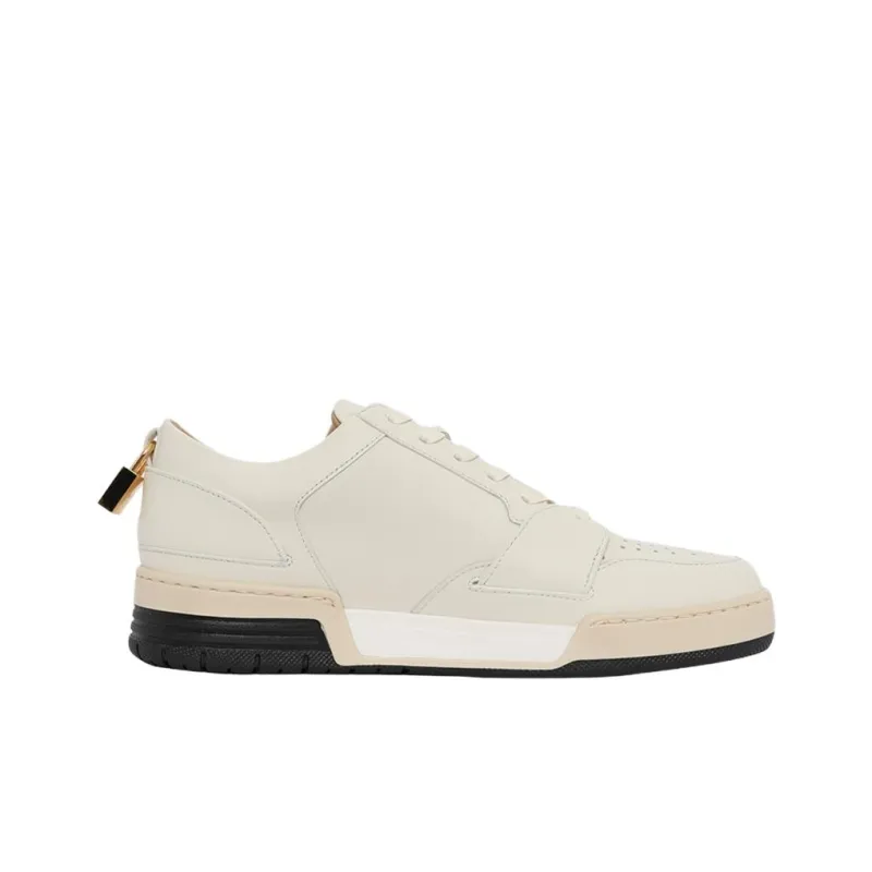 Buscemi Low Top Skateboard Shoes Men's Beige-1