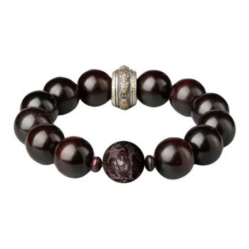 Yi Mingju Red Sandalwood Bracelets Unisex