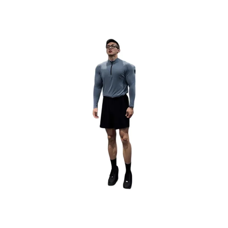 CORNILOT Casual Shorts Unisex Phantom Black-1