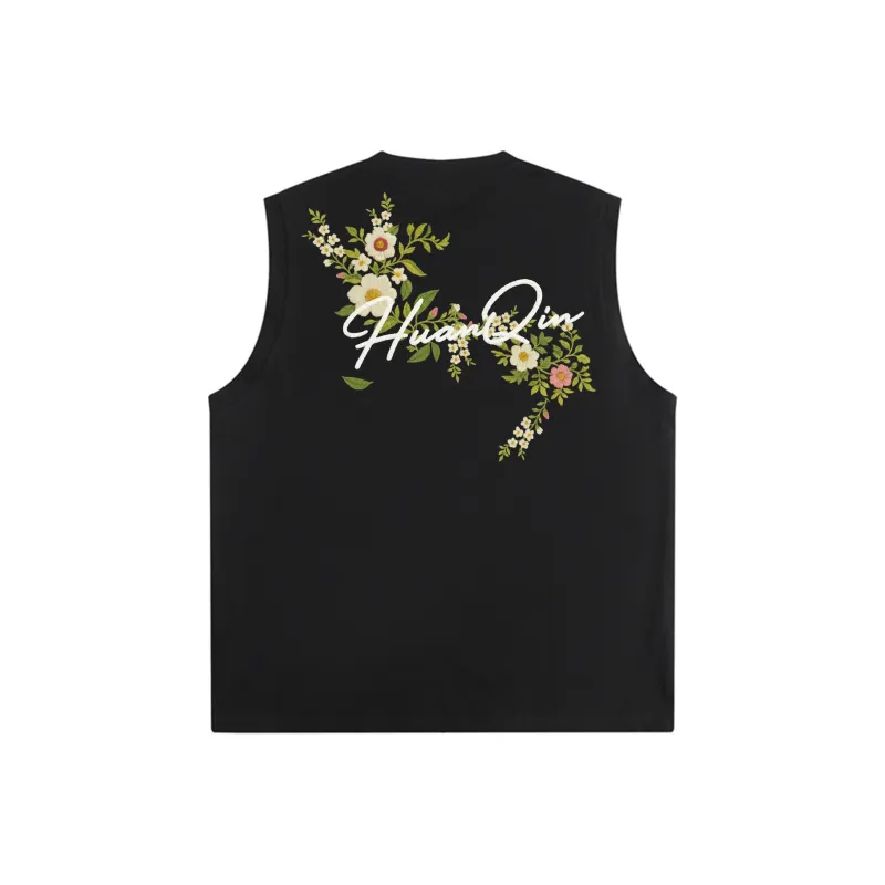HUANQIU Tank Tops Unisex-6