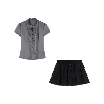 PLANE DRIFT Two Piece Skirt Sets Women's