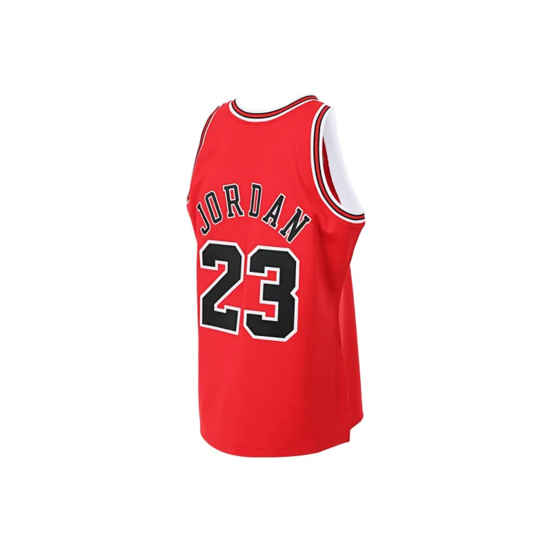 Mitchell & Ness Michael Jordan Chicago Bulls Finals 1997 98 Road Authentic Nba Jersey-3