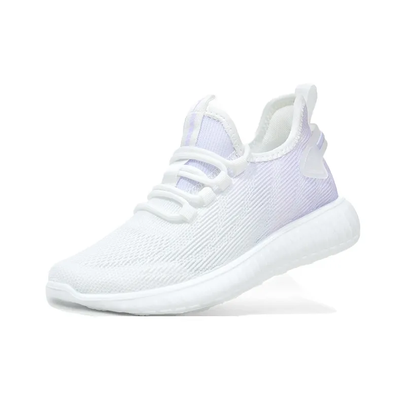Warrior Wear resistant, Lightweight, Breathable, And Non slip. Casual Shoes Women's White Purple-1
