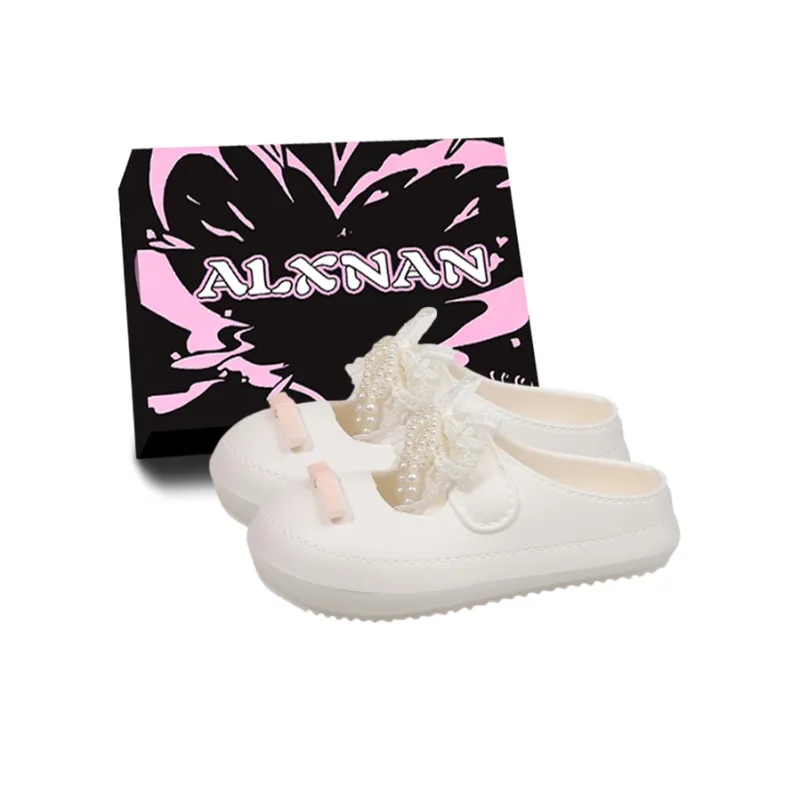 Alxnan Odor Resistant Closed Toe Slippers Women's-28
