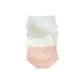 Peach Pink+Ecru+Light Turquoise+Baby Blue