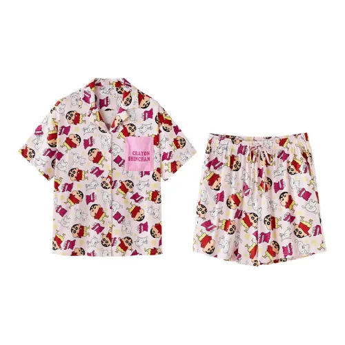 QINZUIMAO x Crayon Shinchan/, Pajama Set Women's