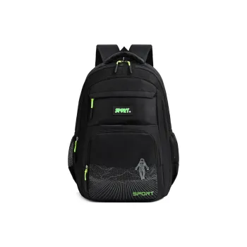 H YXIANG Oxford Backpack Unisex Multicolor
