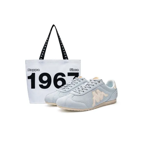 Kappa O.Lite70 Back to Back Anti Slip Wear Resistant Low Top Skateboard Shoes Women's Blue White