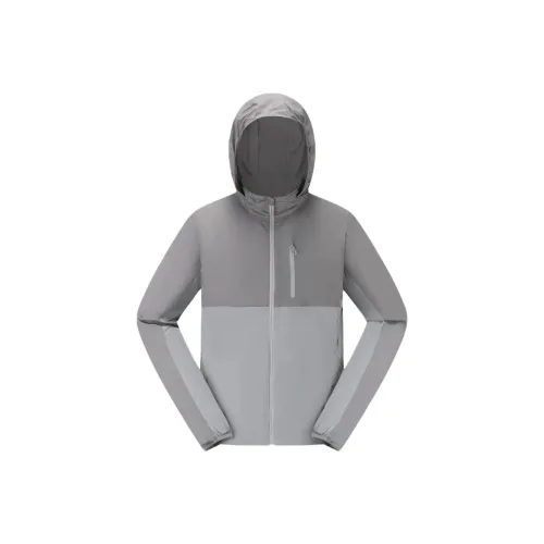 DECATHLON 500 Series Jacket Men's Lead Gray/Stone Gray