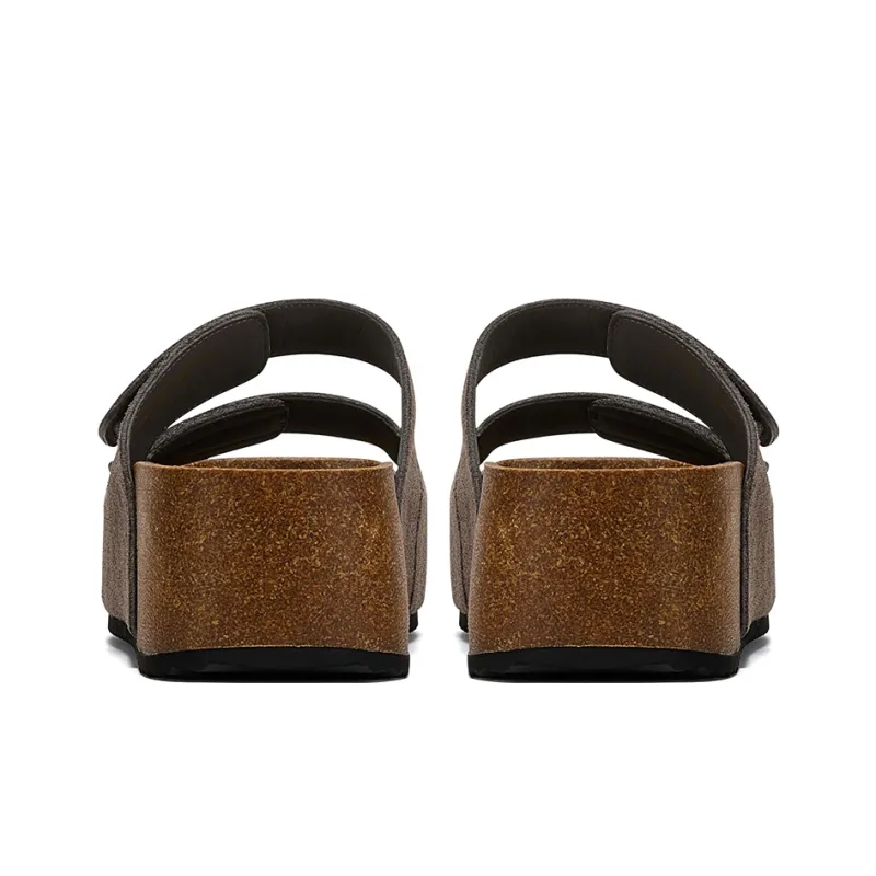 GG CC Slip Resistant Platform Boccon Slide Slippers Women's-8