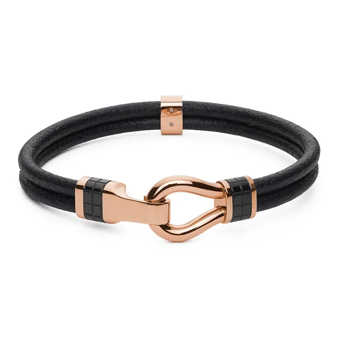 BROSWAY Titanium Steel Bracelets Men's Rose Gold-0