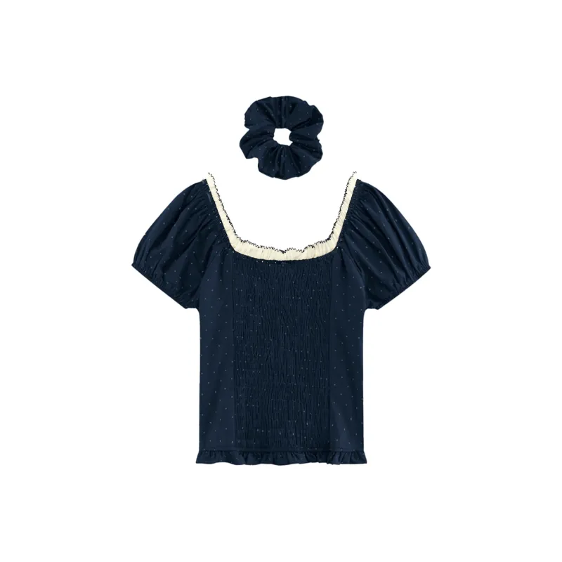 COVER TIME Shirts Women's Blue-1