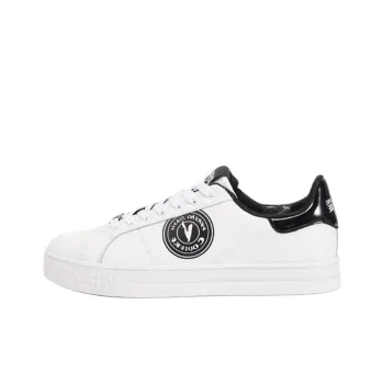 VERSACE JEANS COUTURE Court 88 Low Top Skateboard Shoes Men's White