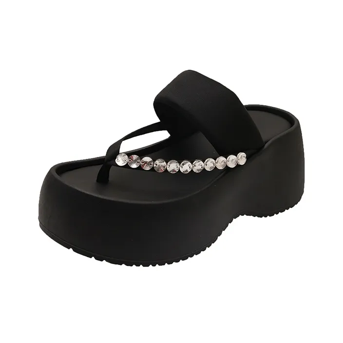 Alxnan Rubber Sole Flip Flops Women's Box-13