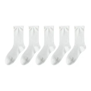Gentle Welcome Mid Calf Socks Women's 5 Pack