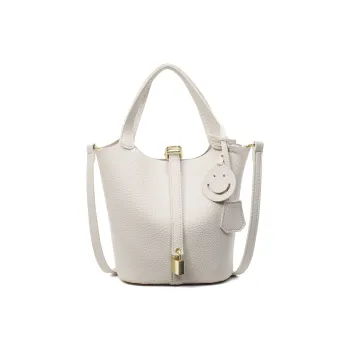 TOUTSEUL YOLO PU Handbag Regular Women's Blue/Khaki/Ecru/Black/Dark Brown