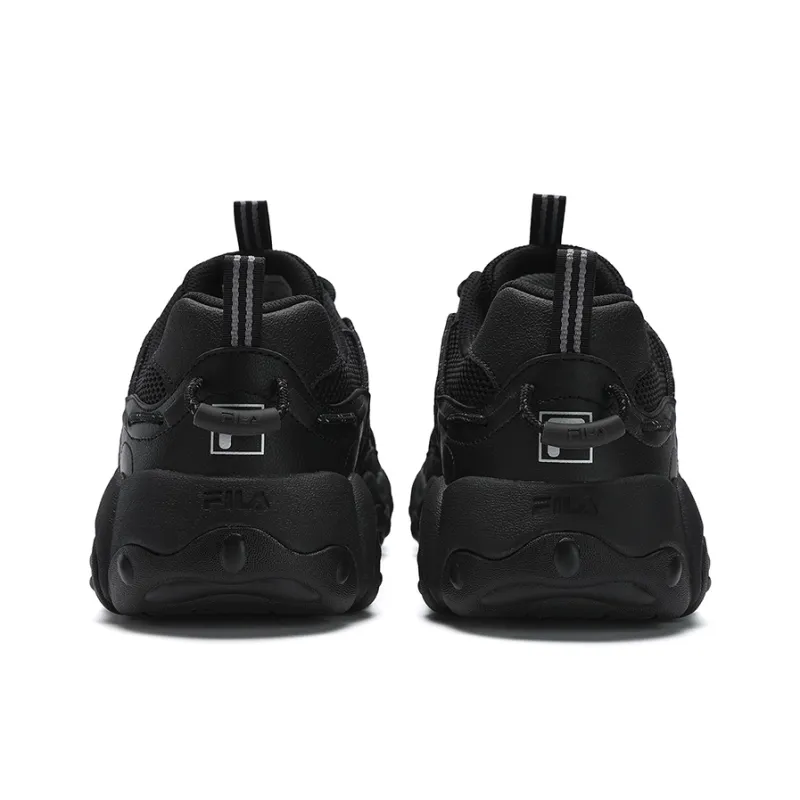 FILA FLUID 6 Low Top Casual Shoes Men's Black-3