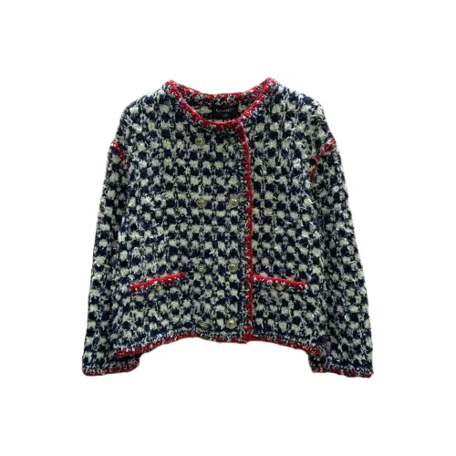 CHANEL 21C Early Spring Vacation Collection Jackets & Coats Women's Red Blue