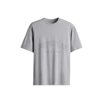 H&M T Shirts Men Gray