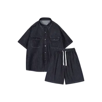 Fakeyoung Shirt Matching Set Unisex