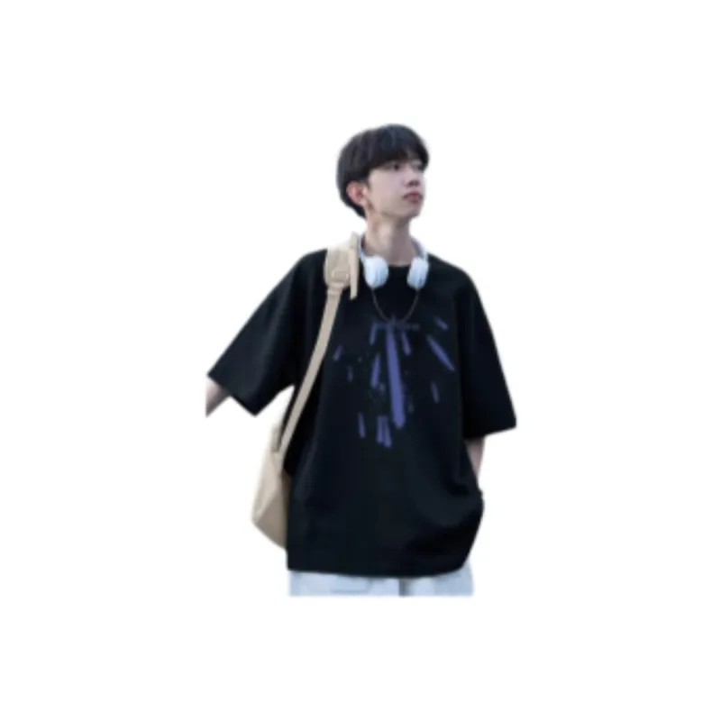 TONYBEAR T Shirts Men Black-2