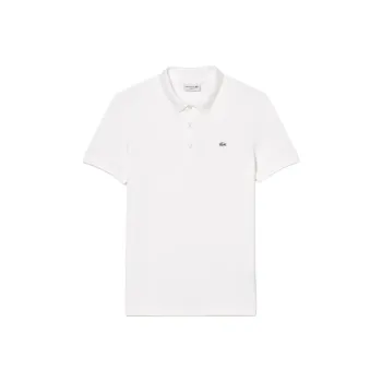LACOSTE Polo Shirts Men White