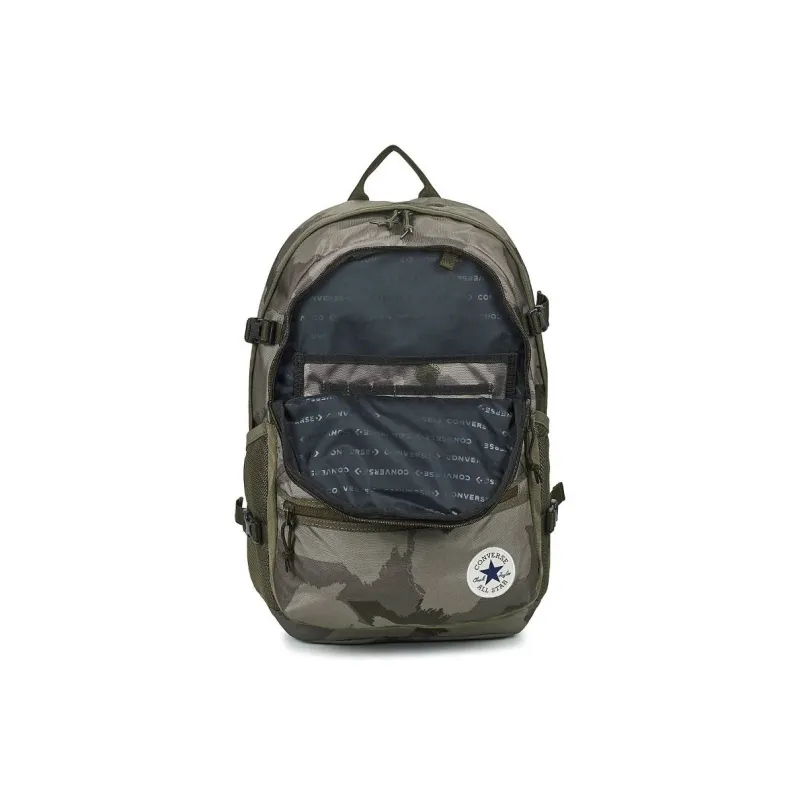 Converse Multi Pocket Backpack Large Size Unisex Green-3