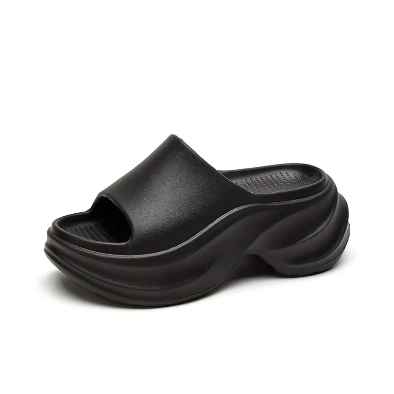 Mulinsen Cut Out Slip Resistant Abrasion Resistant Slide Slippers Women's-1
