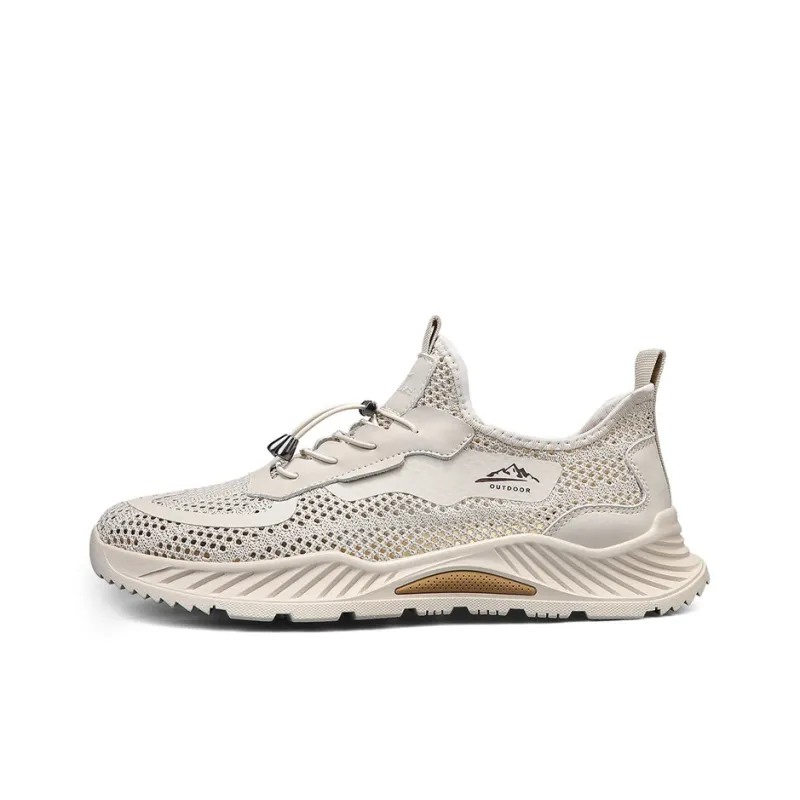 Kangaroo Head Abrasion Resistant Slip Resistant Low Top Casual Shoes Men's-0