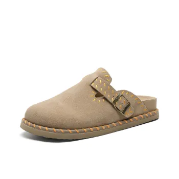 PLO CART Rubber Sole Abrasion Resistant Slip Resistant Closed Toe Slippers Unisex