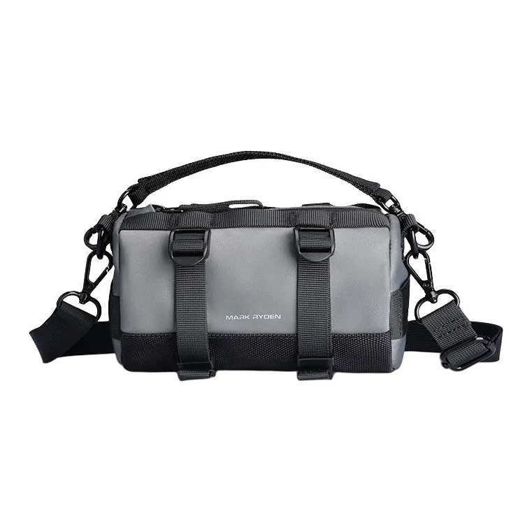 MARK RYDEN Oxford Crossbody Bag, Shoulder Bag Medium Size Unisex Elegant Black/Trendy Gray/Khaki Orange-9