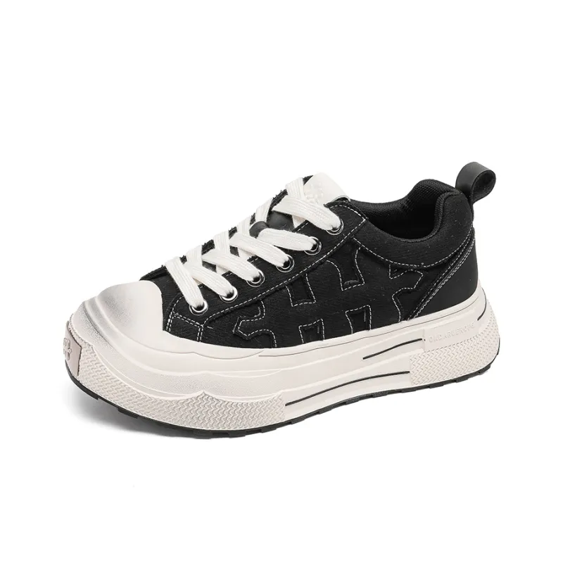 JIETEGONGYANG Slip Resistant, Abrasion Resistant, Breathable, Height Increasing Skateboard Shoes Men's-0