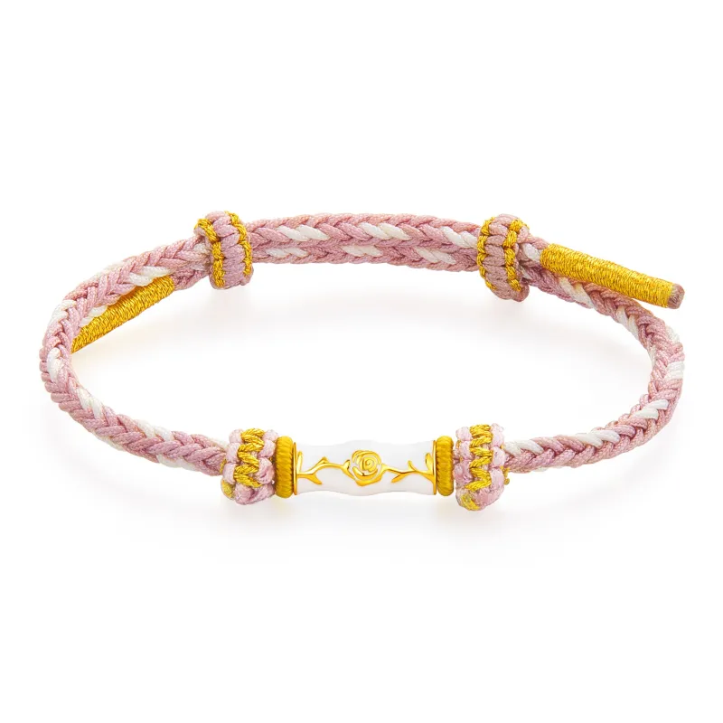 Lao Feng Xiang S925 Silver Bracelets Unisex-10