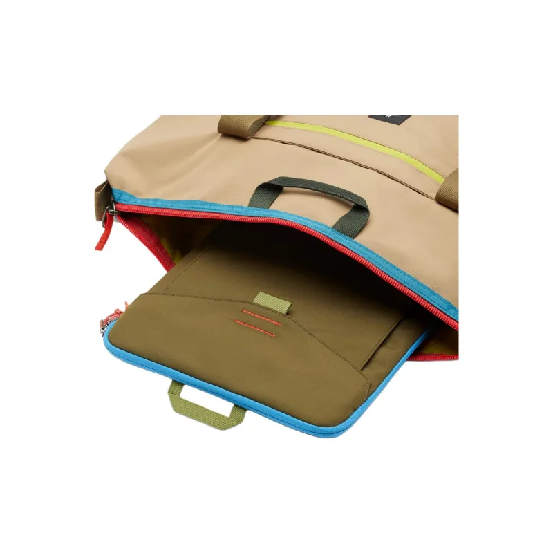 Cotopaxi Recycled Polyester Laptop Bag Unisex Forest Green-4