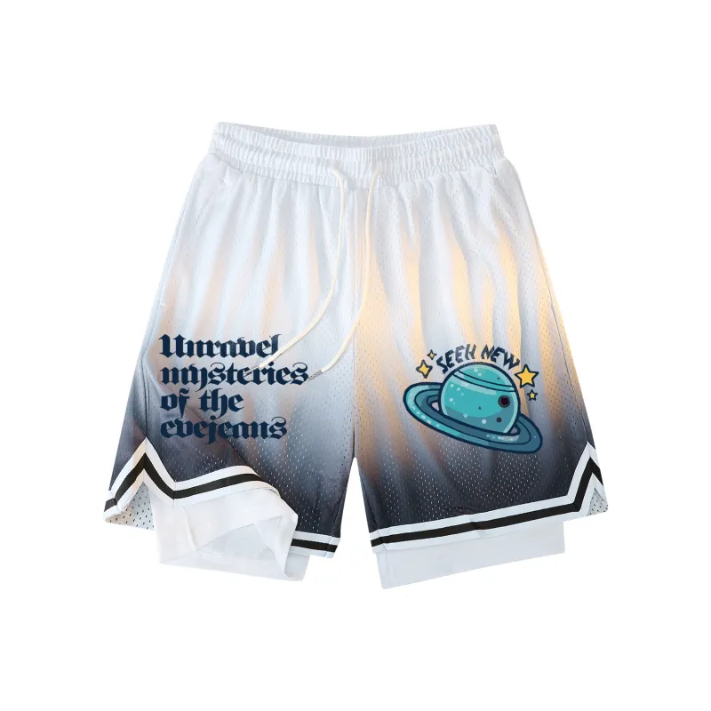 Yiwen Basketball Shorts Unisex-10