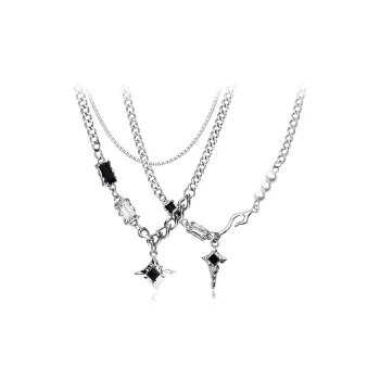 Inkopper Alloy Necklaces Unisex