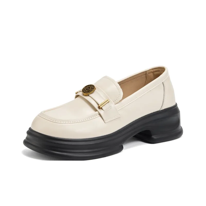 DAPHNE Loafers Women's Black/Ecru-6