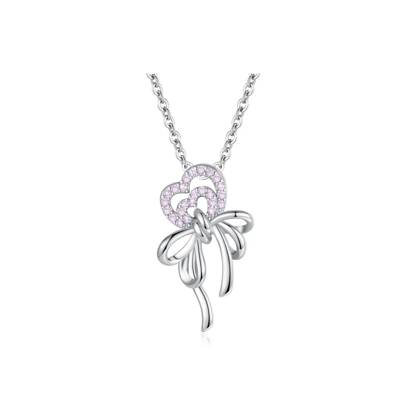 CENTURY&KINDLE S925 Silver Necklaces Women's-0