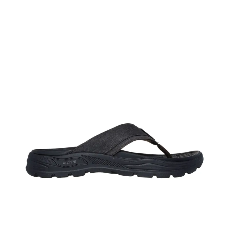 Skechers Arch Fit Motley Flip Flops Men's Black-1
