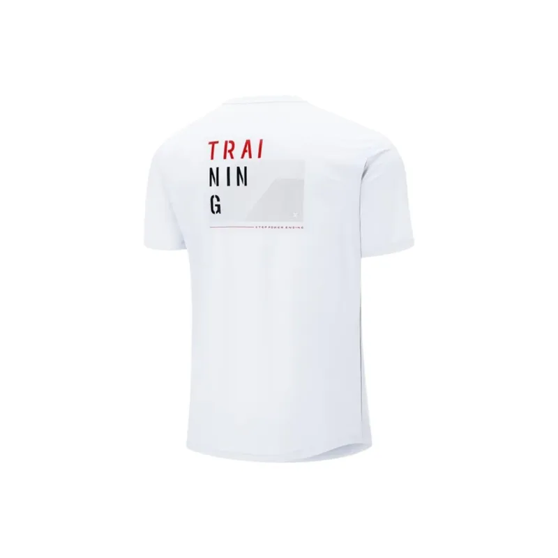 XTEP T Shirts Men Pearl White-1