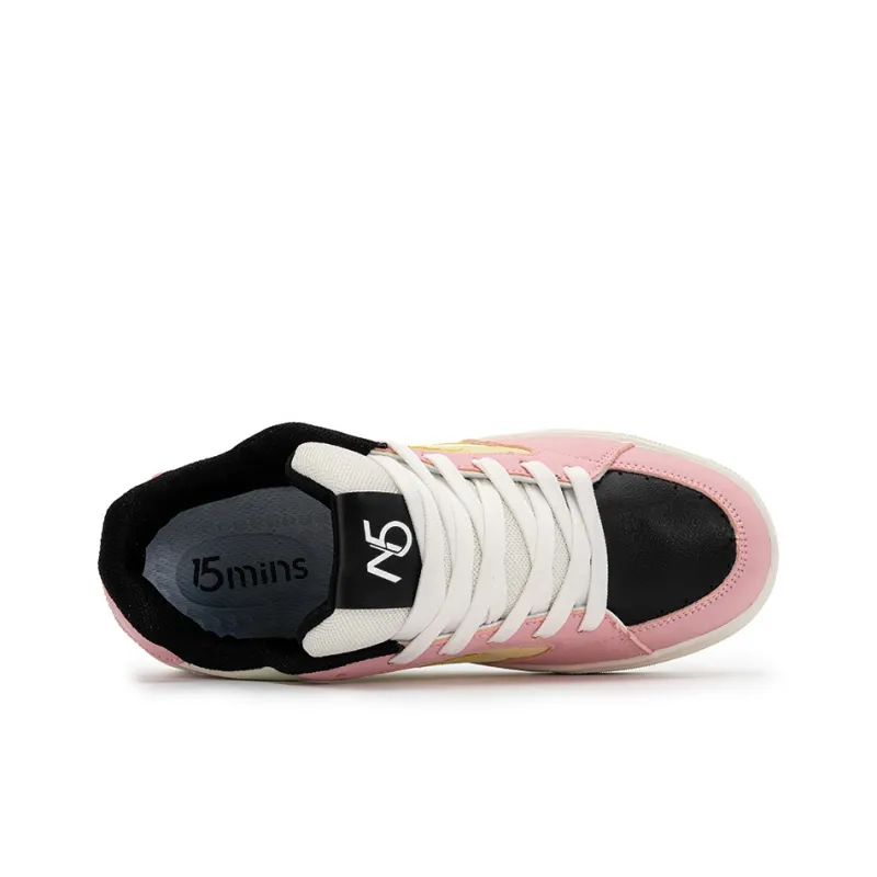 15 MINS Anti Slip Wear Resistant Low Top Skateboard Shoes Unisex-16