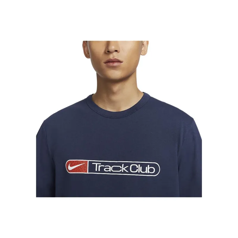 Nike Dri Fit T Shirts Men Navy Blue-6