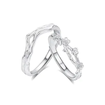 Golden Bliss S925 Silver Rings Unisex