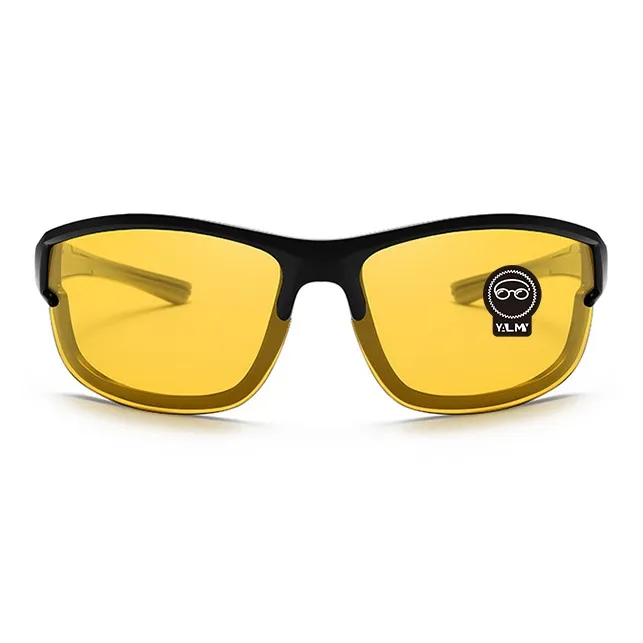 YALMY TR/Memory Plastic Irregular Shape Sunglasses Men's-9
