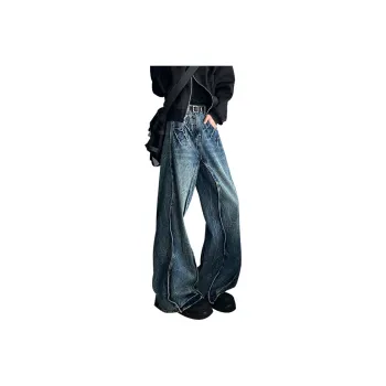 HANDAIWEI Jeans Unisex Blue