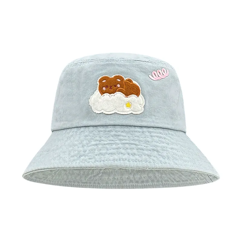 PLAN IN Cotton Bucket Hats Unisex-0