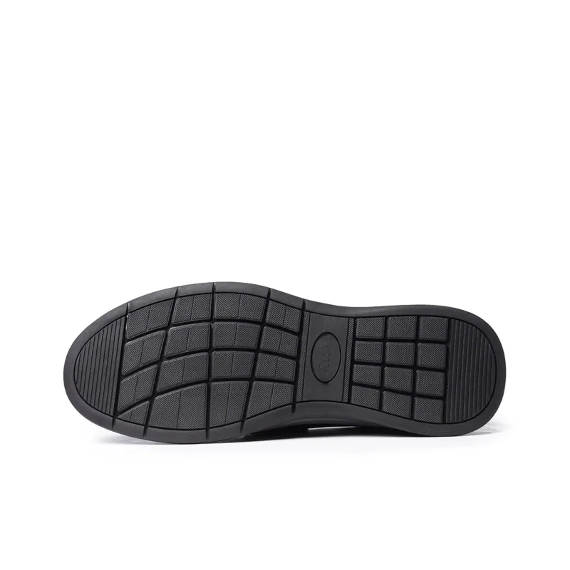 Ritai Men's Casual Shoes Men Low Top Black-8