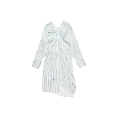 Acne Studios Striped Shirt Dress
