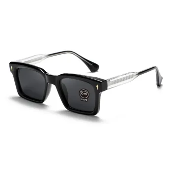 YALMY PC Square Sunglasses Unisex
